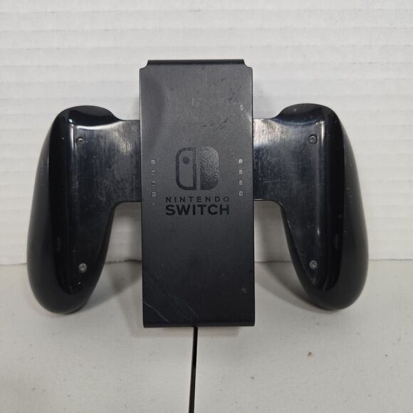 Authentic Black Genuine Official Nintendo Switch Joy-Con Controller Comfort Grip - Picture 1 of 5